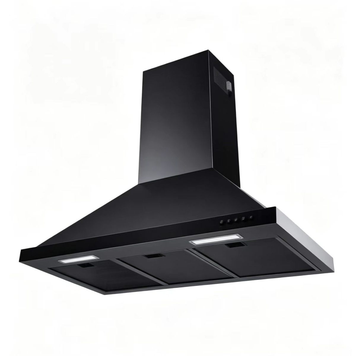 Black Pyramid European Range Hood - OEM/ODM Kitchen Chimney