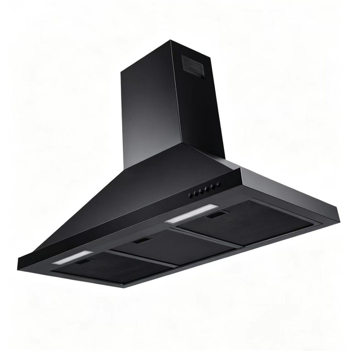 Black Pyramid European Range Hood - OEM/ODM Kitchen Chimney