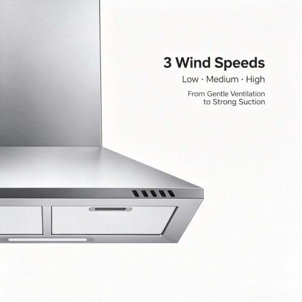 T Shape Stainless Steel Range Hood