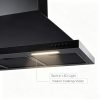 Black Pyramid European Range Hood | OEM Wholesale 