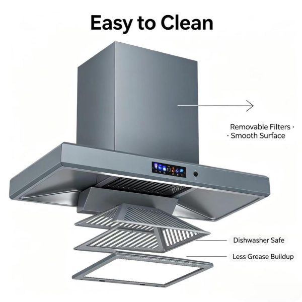 Stainless Steel Chimney Range Hood | OEM Wholesale
