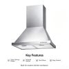 Pyramid Chimney Range Hood | OEM Wholesale