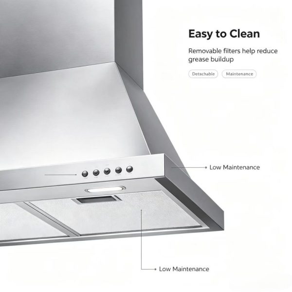 Pyramid Chimney Range Hood | OEM Wholesale