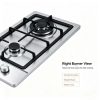 2 Burners Stainless Steel Gas Hob Factory Wholesale OEM Supply