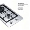 2 Burners Stainless Steel Gas Hob Factory Wholesale OEM Supply