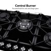GCC kitchen OEM 5 burners gas cooker for wholesale