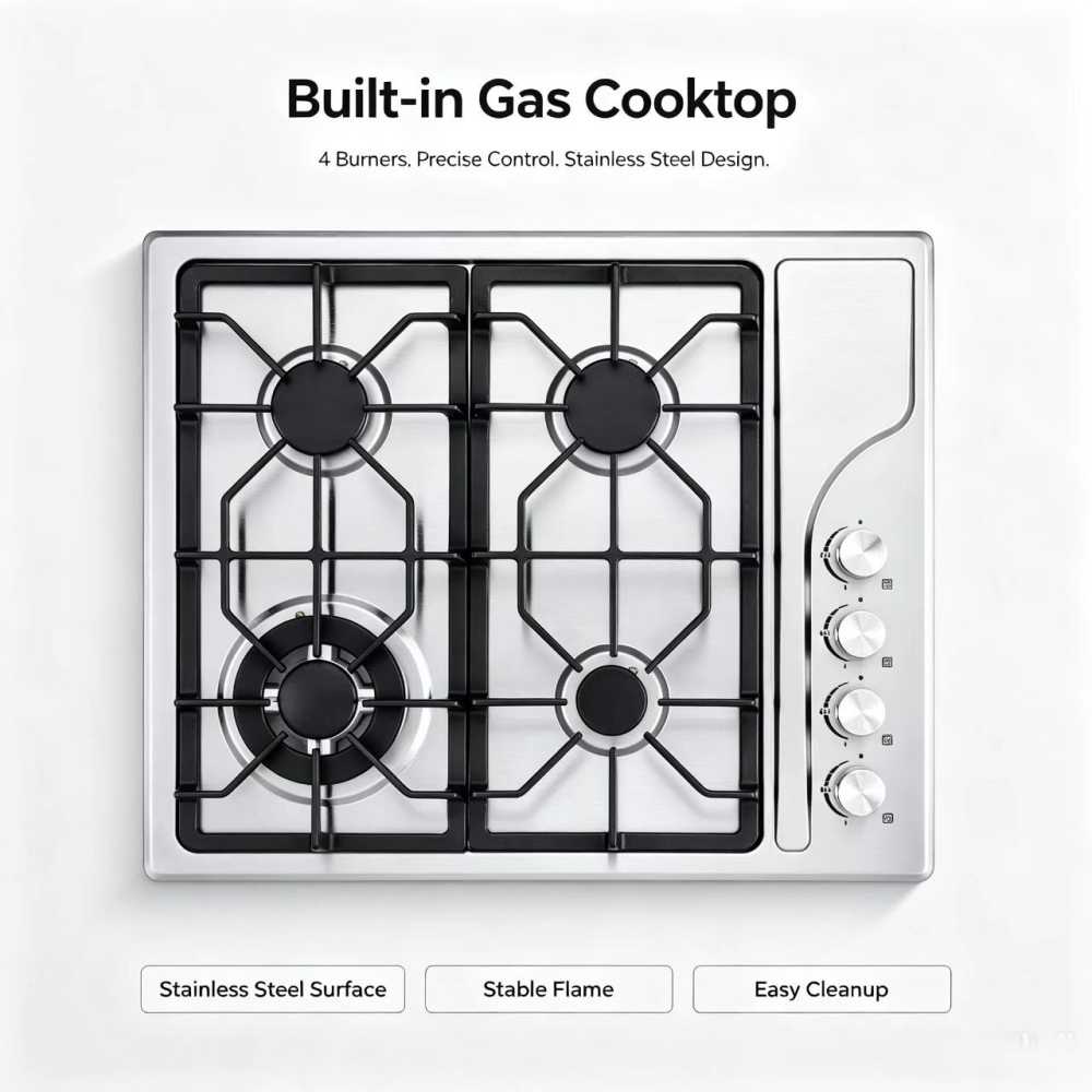 burner built-in gas cooktop ODM