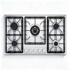  5 Burner Gas Hob Stainless Steel OEM Wholesale
