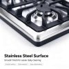 5 Burner Stainless Gas Hob OEM