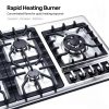 5 Burner Stainless Gas Hob OEM