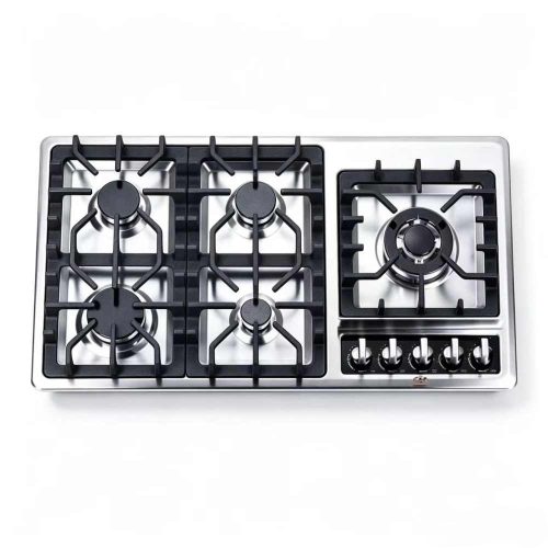 5 Burner Stainless Gas Hob OEM