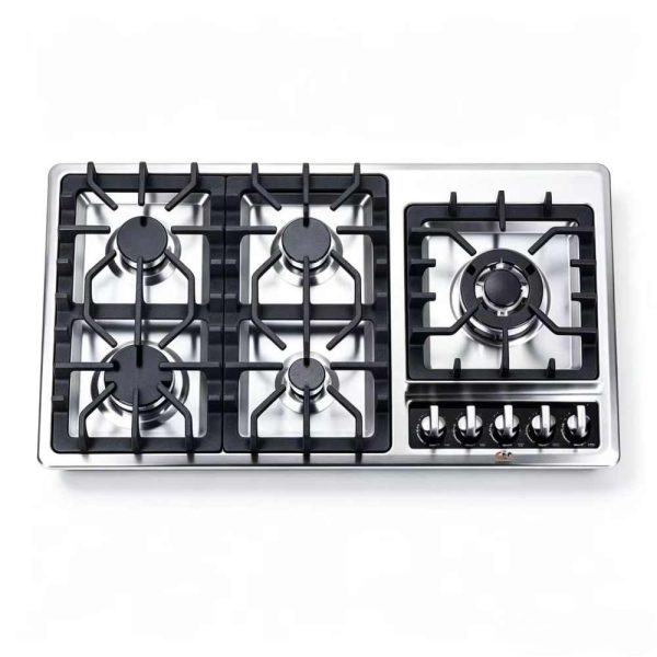 5 Burner Stainless Gas Hob OEM