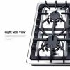 5 Burner Stainless Gas Hob OEM