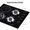 4 Burner Gas Electric Combo Cooktop OEM