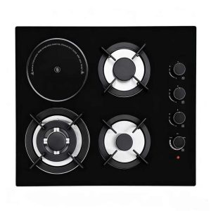 4 Burner Gas Electric Combo Cooktop OEM