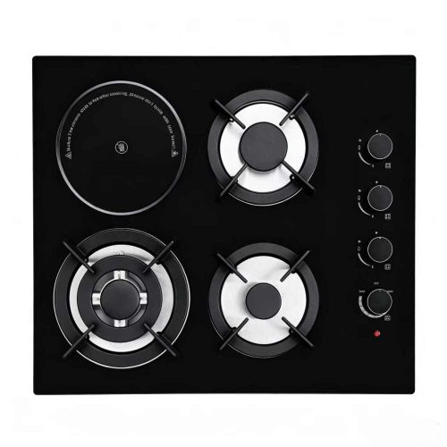 4 Burner Gas Electric Combo Cooktop OEM