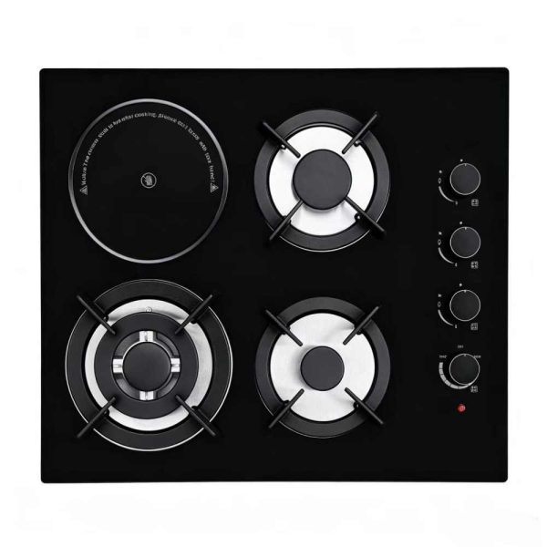 4 Burner Gas Electric Combo Cooktop OEM