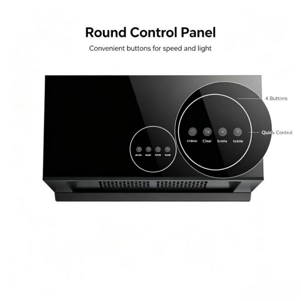 Top Mount Range Hood Factory Direct