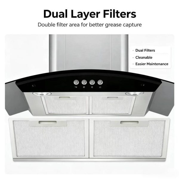 Curved Stainless Hood Factory Wholesale