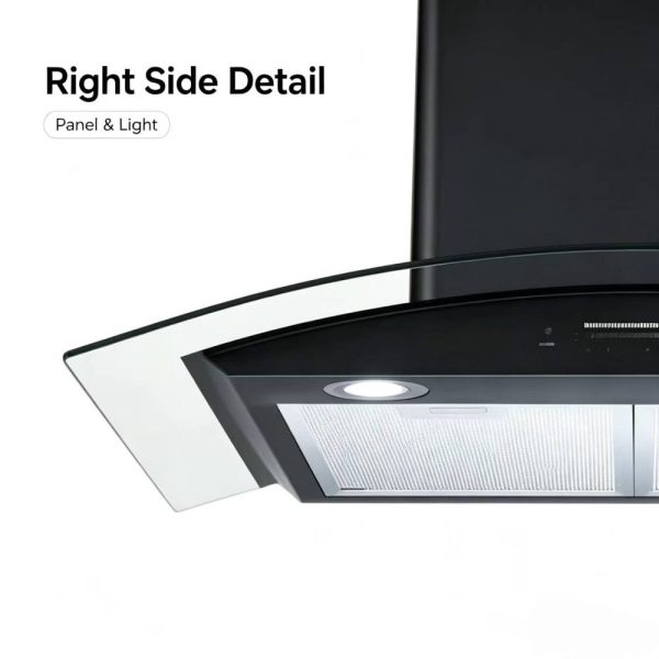 Euro Curved Glass Hood Bulk Supply