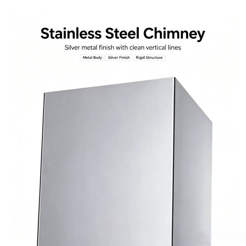 Curved Stainless Top Mount Hood