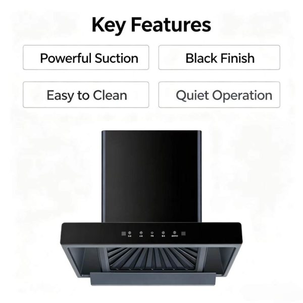  Smart Touch Wall Mount Kitchen Hood 