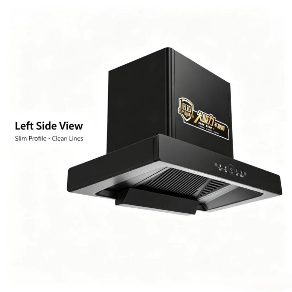 Black Touch Control Wall Mount Hood