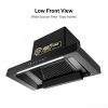 Black Touch Control Wall Mount Hood