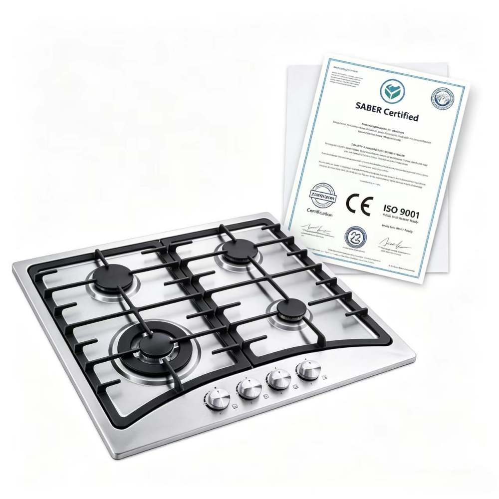 4 burner gas stove stainless steel