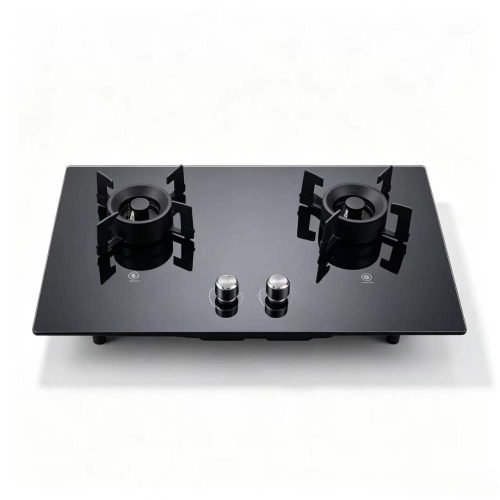  2 burner glass gas stove factory wholesale SABER certified 