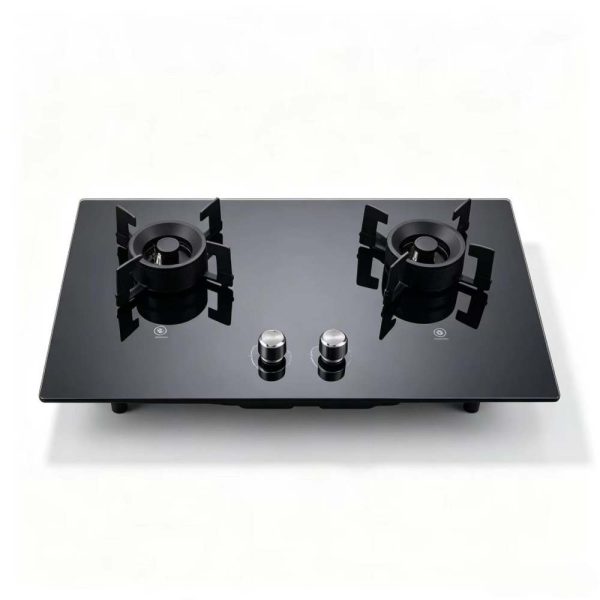  2 burner glass gas stove factory wholesale SABER certified 