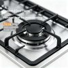 4 burner gas stove stainless steel