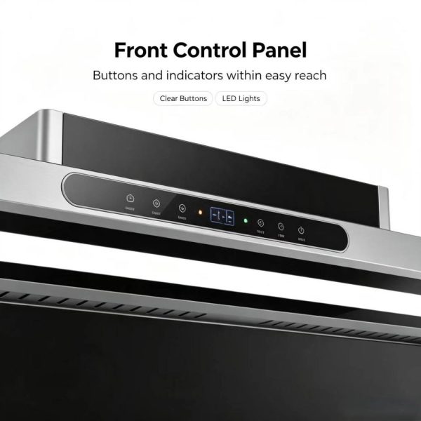  7 shape side suction range hood 