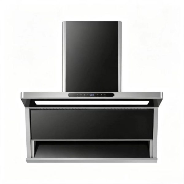  7 shape side suction range hood 