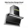  7 shape side suction range hood 