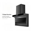  7 shape side suction kitchen range hood for wholesale 