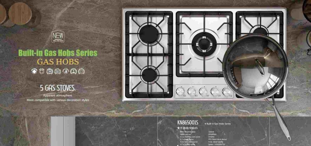 Built-in gas hob multi‑burner kitchen gas stove wholesale manufacturer 