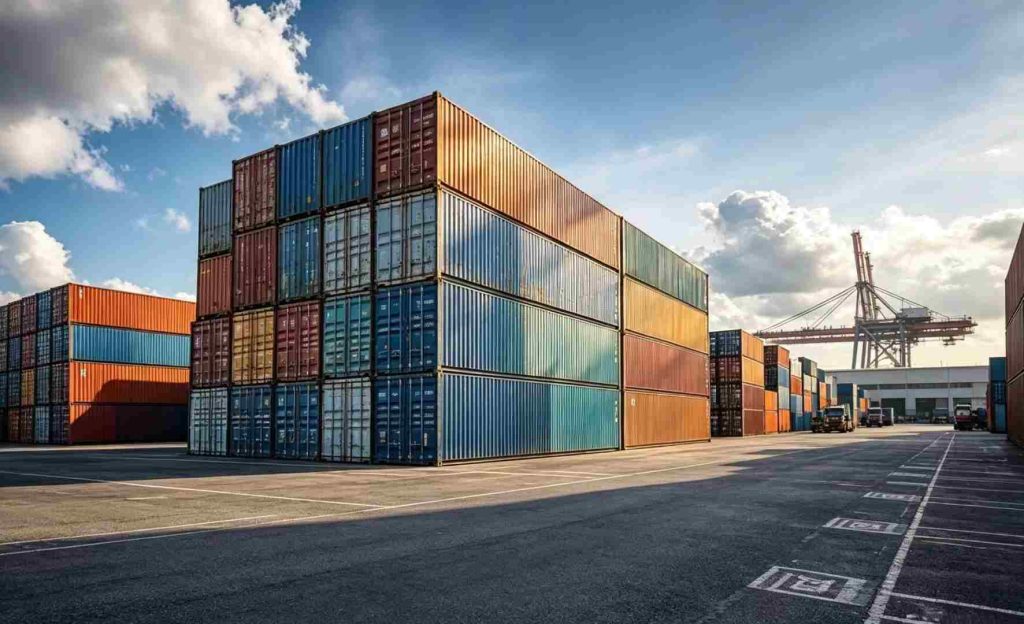  Shipping port containers for exporting range hoods and gas stoves overseas 
